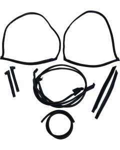 1973-1977-Early Corvette Coupe Body Weatherstrip Kit	