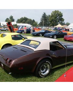 1968-1975 Corvette Vinyl Hardtop Cover White	