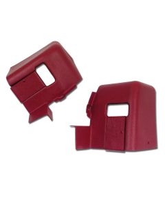 1974-1977 Corvette Coupe Rear Quarter Trim Extensions                        	