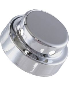 1978-1996 Corvette Radiator Reservoir Cap Cover Chrome	