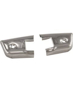 1959-1960 Corvette Door Top Molding Cap Pair	