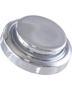 Master Cylinder Cap Cover, Short Top, Chrome, 1984-1991