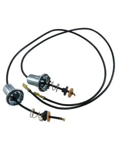 1956-1957 Corvette License Plate Light Wiring Harness Show Quality	