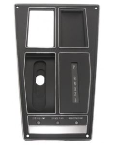1970-1971 Corvette Shifter Console Trim Plate For Cars With Automatic Transmission And Without Air Conditioning	