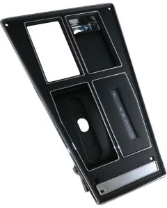 Shifter Console Trim Plate, Automatic Trans, w/AC,72-74