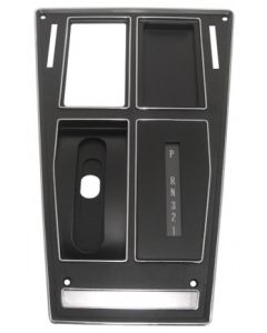 1972-1974 Corvette Shifter Console Trim Plate For Cars With Automatic Transmission And Without Air Conditioning	