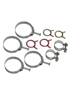 1968 Corvette Clamp Kit Radiator And Heater Hose 427 without A/C 10 Piece	