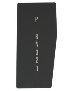 Shifter Indicator Plate, Automatic Trans, 1968-1969Early