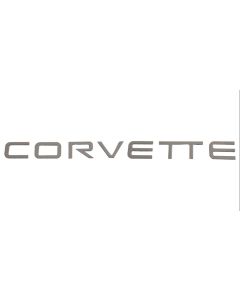 1991-1996 Corvette Letter Set Rear Bumper Chrome	