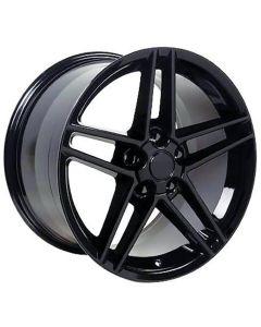 1988-2004 Corvette 17 X 9.5 C6 Z06 Reproduction Wheel Black	