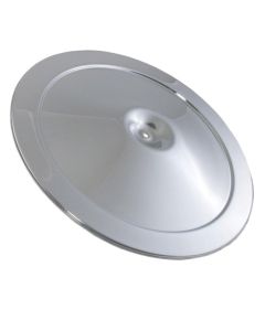 1966-1969 Corvette Air Cleaner Cover Flash Chromed With Curved Screen  	