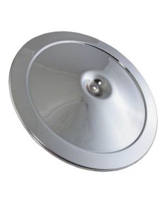 1970-1972 Corvette Air Cleaner Cover Flash Chromed With Square Screen  	