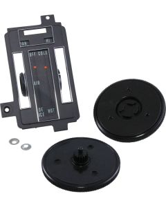 1968 Corvette Heater And Air Conditioning Control Plate Repair Kit For Cars Without Air Conditioning	