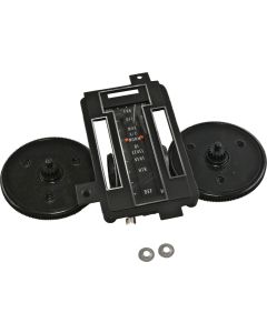 Heater/A/C Control Face Plate Repair Kit,w/A/C, 1972-75