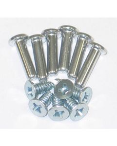 1956-1962 Corvette 12 Piece Front Window Run Mount Kit	