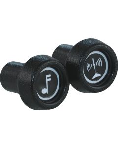 1972-1976 Corvette Radio Control Knobs	