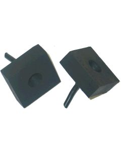 1956-1962 Corvette Lower Window Glass Stop Bumpers	