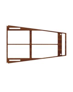 1970-1971 Corvette Console Wood Trim Insert For Cars Without Air Conditioning	