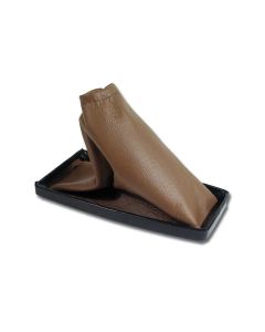 Boot,Shift 4Spd Upr Dark Saddle,1973