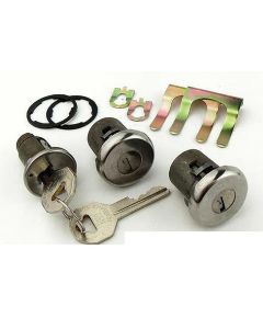 1965 Corvette Ignition And Door Lock Kit With Original Keys Concours Correct	