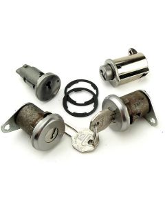 1966 Corvette Complete Lock Kit With Original Keys Concours Correct	