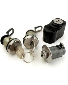 1981-1982 Corvette Complete Lock Kit With Original Keys Concours Correct	