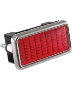 1968-1969 Corvette Rear Side Marker Light Red	