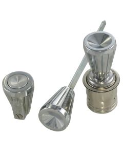 1964 Corvette Headlight And Windshield Wiper And Lighter Knob Set	