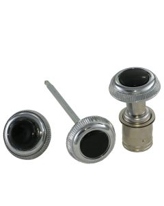 1967 Corvette Headlight And Windshield Wiper And Lighter Knob Set	