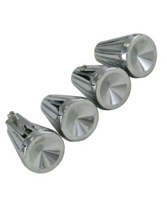 1963 Corvette Radio And Heater Knob Set	