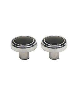 1969-1971 Corvette Radio Volume And Tuner Knobs	