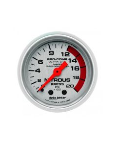 1984-2002 Corvette Fuel Pressure Gauge AutoMeter Nitrous 2000 PSI	