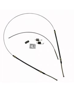 67-82 Corvette ParkingBrakeCable Kit, Stainless Steel