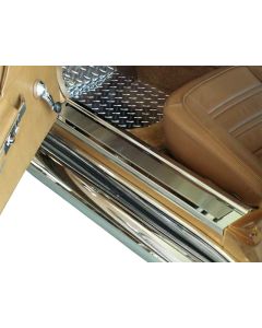 Doorsills,Polished Stainless Steel W/Brushed Inserts,68-77