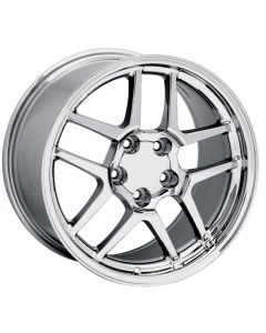 1988-1996 Corvette C5 Z06 Style Reproduction Wheel, 17 x 9.5, Chrome