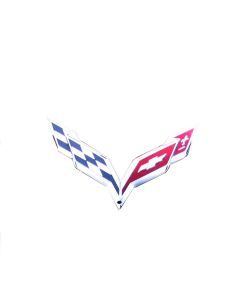  Corvette Metal Sign C7 6" X 4"	