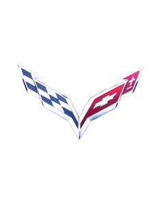 Corvette Metal Sign C7 12" X 7"	