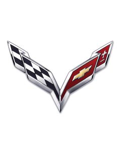  Corvette Metal Sign C7 40" X 27"	