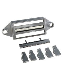 1961-1962 Corvette Radio Face Plate Kit Wonderbar	