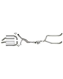 1980 Corvette Exhaust Kit Small Block 2-1/2" With All Transmissions	