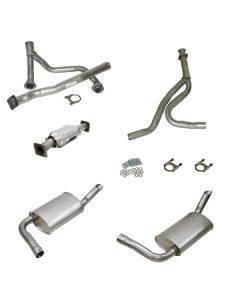 1978 Corvette Exhaust Kit Small Block L48 2-1/2" With All Transmissions	