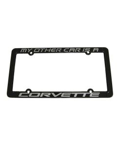 My Other Car Is A Corvette License Frame