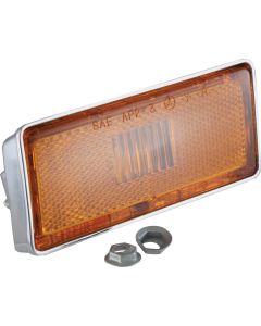 1973-1974E Corvette Front Side Marker Light Die Cast Left