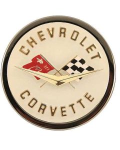  Corvette C1 Emblem Metal Sign Magnet 4"	