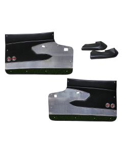 1960 Corvette Door Panels, Deluxe, With S-Trim