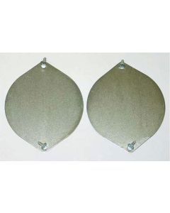 1961-1962 Corvette Trunk Floor Access Plates With Screws	