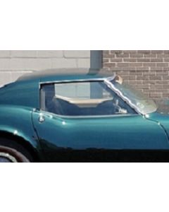 1968 Corvette Door Glass Non Date-Coded Coupe Clear Right	