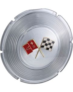 1964 Corvette Gas Door Insert Emblem	