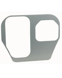 1964-1967 Corvette Console Insert 4-Speed Transmission Aluminum	