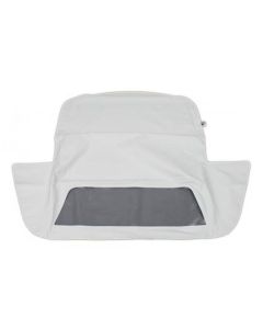 1989-1993 Corvette Convertible Vinyl Top Arctic White With Soft Window	